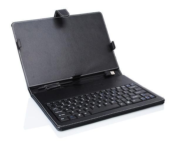 Teclado S/ Fio USB P/ Tablet 7~8'' Capa De ABS 80 Teclas